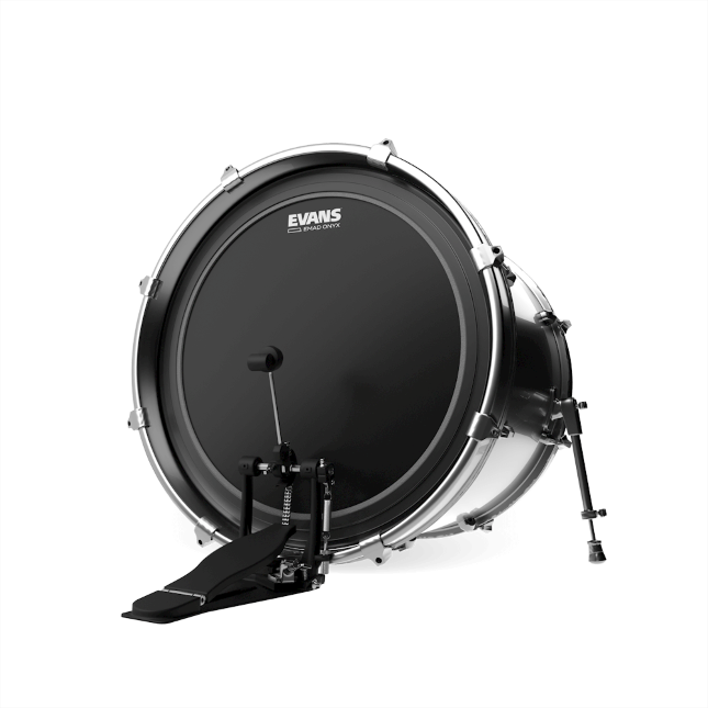 Evans BD22EMADONX 22" EMAD Onyx Bass Drum Head *IN STOCK*